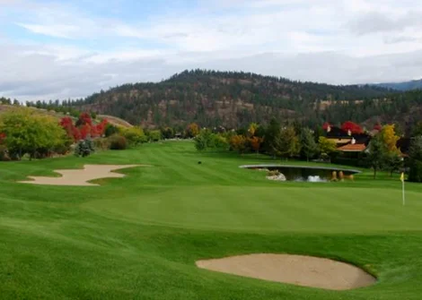 Golf Course Sod Golf course in Fall